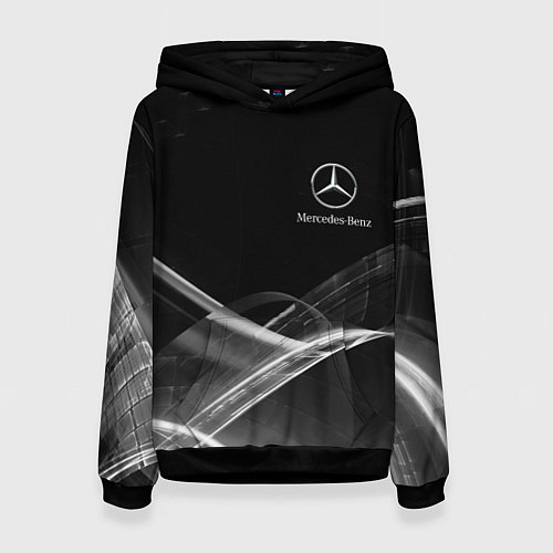 Женская толстовка MERCEDES / 3D-Черный – фото 1