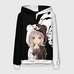 Толстовка-худи женская Danganropa, цвет: 3D-белый