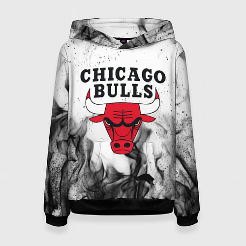 Женская толстовка CHICAGO BULLS / 3D-Черный – фото 1