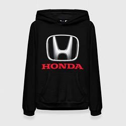 Толстовка-худи женская HONDA, цвет: 3D-черный