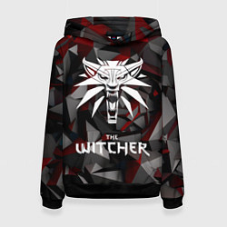 Толстовка-худи женская The Witcher, цвет: 3D-черный