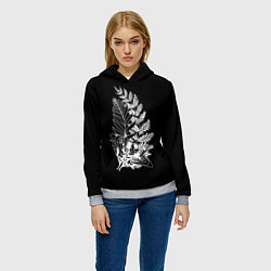 Толстовка-худи женская THE LAST OF US 2, цвет: 3D-меланж — фото 2