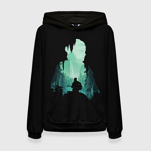 Женская толстовка THE LAST OF US / 3D-Черный – фото 1