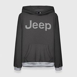 Толстовка-худи женская JEEP, цвет: 3D-меланж