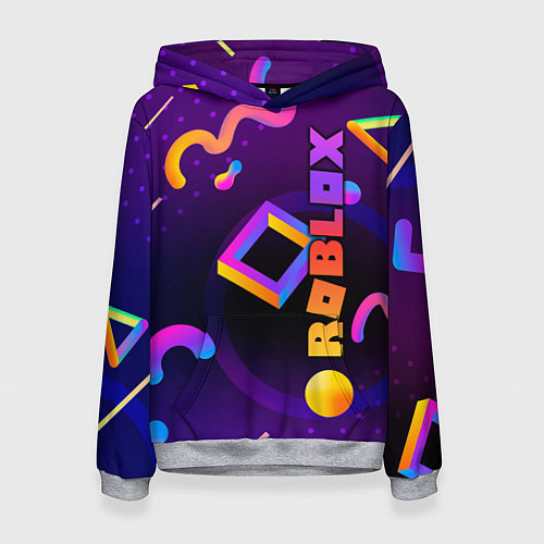 Женская толстовка Roblox / 3D-Меланж – фото 1