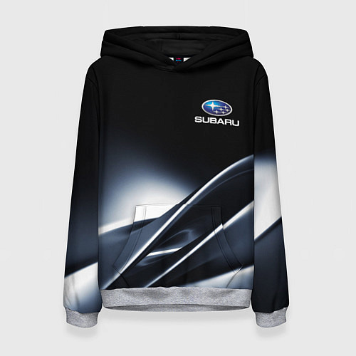 Женская толстовка SUBARU / 3D-Меланж – фото 1