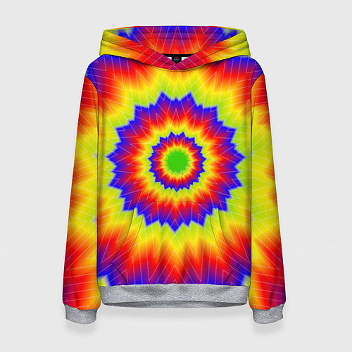 Женская толстовка Tie-Dye / 3D-Меланж – фото 1