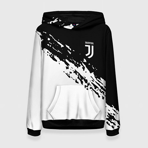 Женская толстовка JUVENTUS / 3D-Черный – фото 1