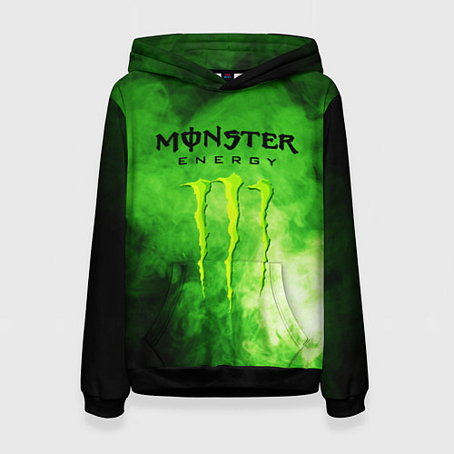 Женская толстовка MONSTER ENERGY / 3D-Черный – фото 1