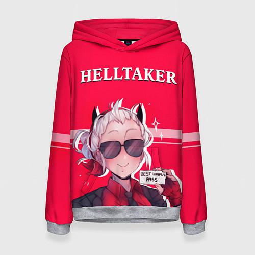 Женская толстовка HELLTAKER / 3D-Меланж – фото 1