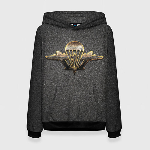 Женская толстовка ВДВ / 3D-Черный – фото 1