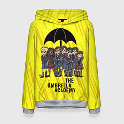 Толстовка-худи женская The Umbrella Academy, цвет: 3D-меланж