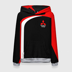 Толстовка-худи женская EVO Racer uniform, цвет: 3D-меланж