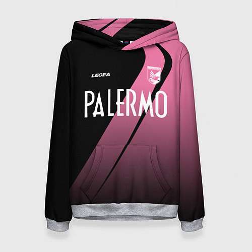 Женская толстовка PALERMO FC / 3D-Меланж – фото 1