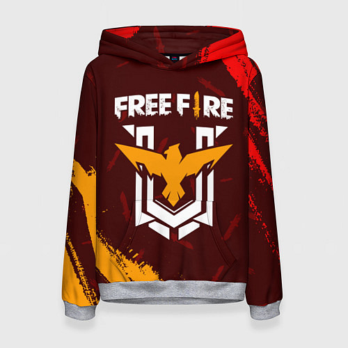 Женская толстовка FREE FIRE ФРИ ФАЕР / 3D-Меланж – фото 1