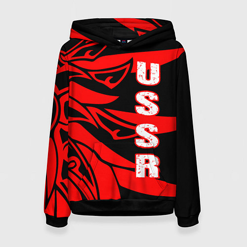 Женская толстовка USSR / 3D-Черный – фото 1