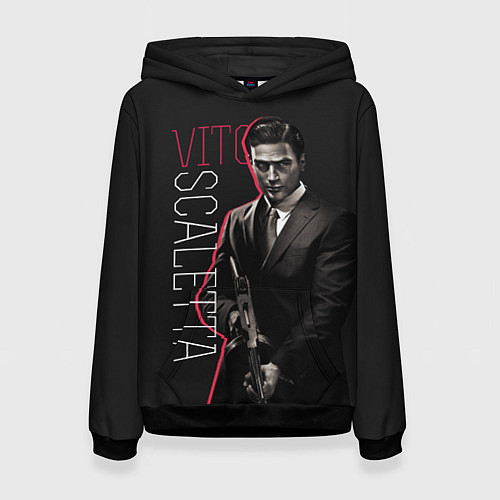 Женская толстовка Vito / 3D-Черный – фото 1