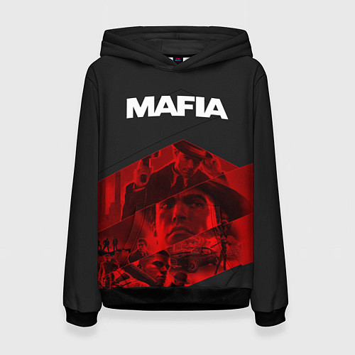 Женская толстовка Mafia / 3D-Черный – фото 1