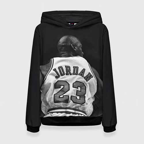 Женская толстовка MICHAEL JORDAN / 3D-Черный – фото 1