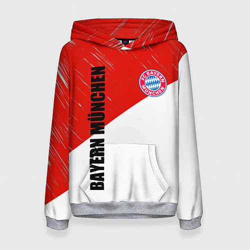 Женская толстовка Бавария / 3D-Меланж – фото 1