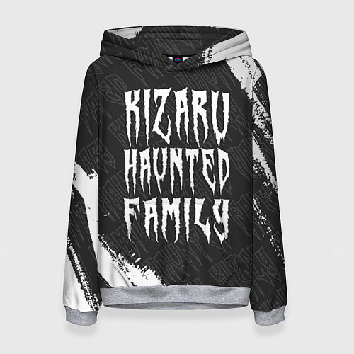 Женская толстовка KIZARU КИЗАРУ / 3D-Меланж – фото 1