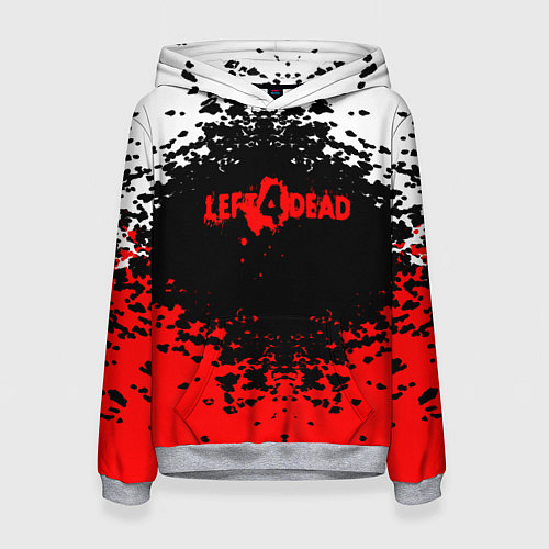 Женская толстовка Left 4 Dead / 3D-Меланж – фото 1