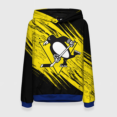 Женская толстовка Pittsburgh Penguins Sport / 3D-Синий – фото 1