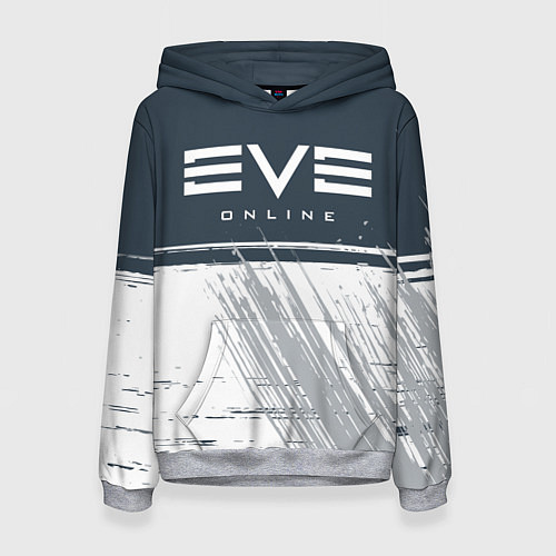 Женская толстовка EVE ONLINE ИВ ОНЛАЙН / 3D-Меланж – фото 1