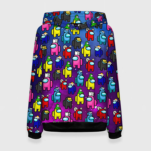 Женская толстовка AMONG US / 3D-Черный – фото 1