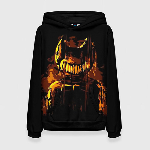 Женская толстовка Bendy And The Ink Machine / 3D-Черный – фото 1