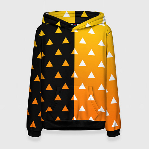 Женская толстовка ZENITSU ЗЕНИТСУ КИМОНО / 3D-Черный – фото 1