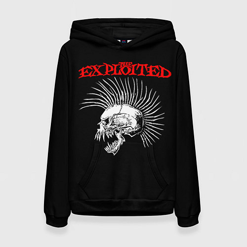 Женская толстовка The Exploited / 3D-Черный – фото 1