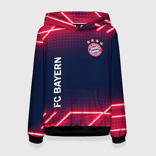 Женская толстовка БАВАРИЯ / 3D-Черный – фото 1