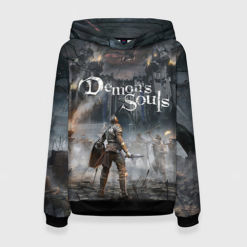 Женская толстовка Demons Souls / 3D-Черный – фото 1