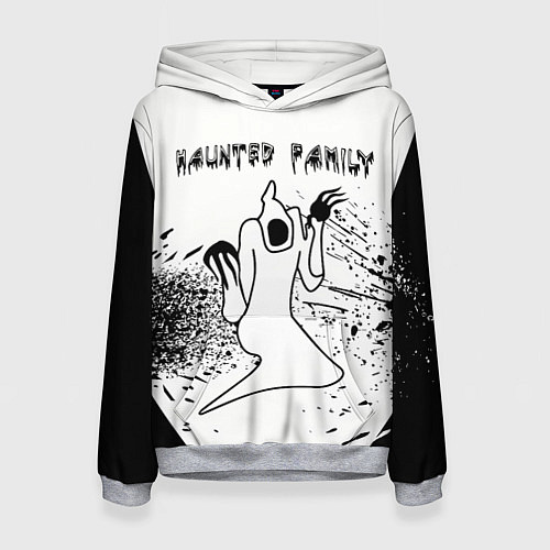 Женская толстовка KIZARU: HAUNTED FAMILY / 3D-Меланж – фото 1