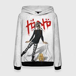 Толстовка-худи женская DOROHEDORO, цвет: 3D-черный