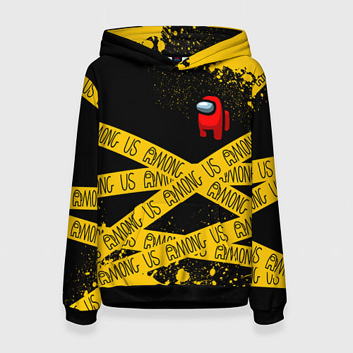 Женская толстовка AMONG US Амонг Ас / 3D-Черный – фото 1