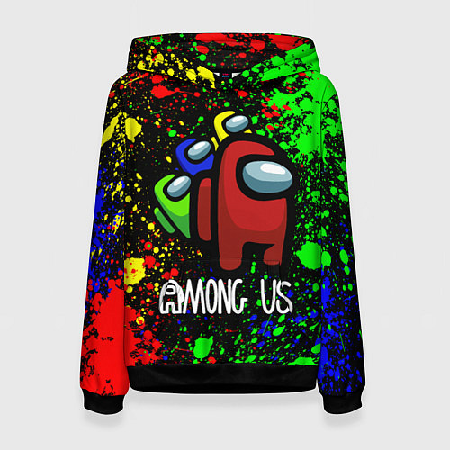 Женская толстовка AMONG US / 3D-Черный – фото 1