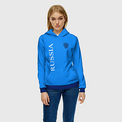 Толстовка-худи женская RF FASHION, цвет: 3D-синий — фото 2