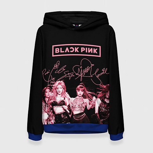 Женская толстовка BLACKPINK / 3D-Синий – фото 1