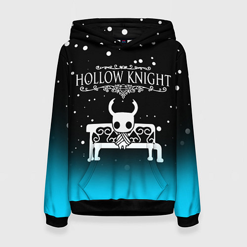 Женская толстовка HOLLOW KNIGHT / 3D-Черный – фото 1