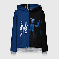 Толстовка-худи женская Five Nights At Freddy, цвет: 3D-меланж