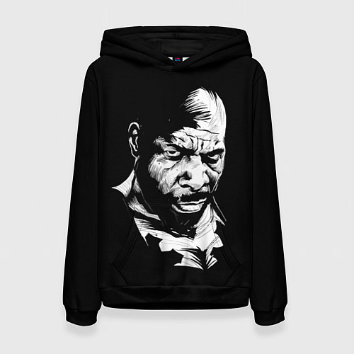 Женская толстовка Сити Флетчер / 3D-Черный – фото 1