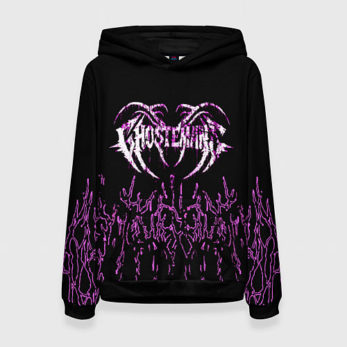Женская толстовка GHOSTEMANE / 3D-Черный – фото 1
