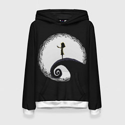 Толстовка-худи женская Little Nightmares 2, цвет: 3D-белый