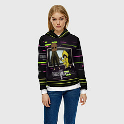 Толстовка-худи женская Little Nightmares 2, цвет: 3D-белый — фото 2