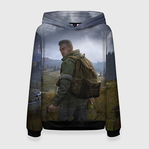 Женская толстовка DAYZ POSTER ДЕЙЗИ ПОСТЕР Z / 3D-Черный – фото 1