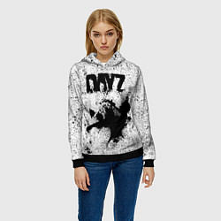 Толстовка-худи женская DayZ, цвет: 3D-черный — фото 2