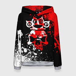 Толстовка-худи женская Five Finger Death Punch 8, цвет: 3D-меланж
