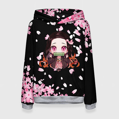 Женская толстовка NEZUKO НЕЗУКО / 3D-Меланж – фото 1